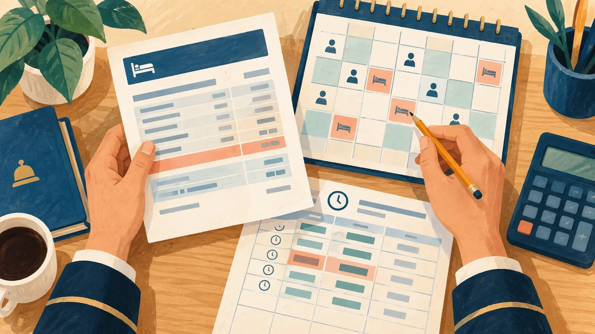 Checking a payslip against a shift calendar and working-time record